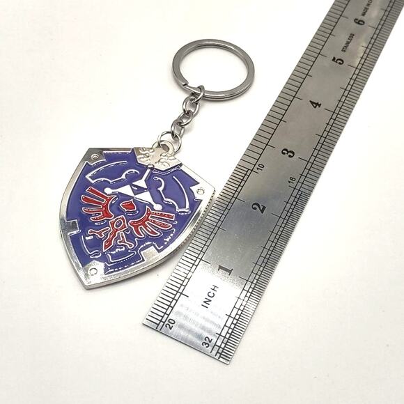 Stainless Steel Golden Legend of Zelda Master Shield Videogame Merch Gift New!!! - Picture 5 of 6